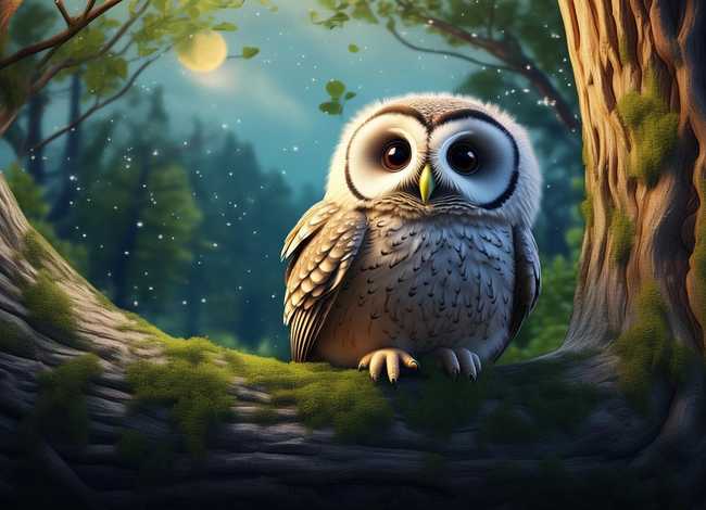 睡前故事鸟儿和树（森林与鸟睡前故事）