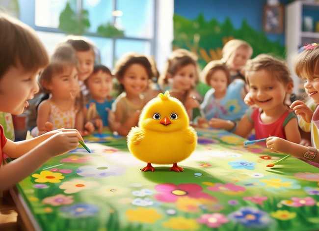 幼儿有关春天的故事 幼儿园小班小鸡画春天故事方案