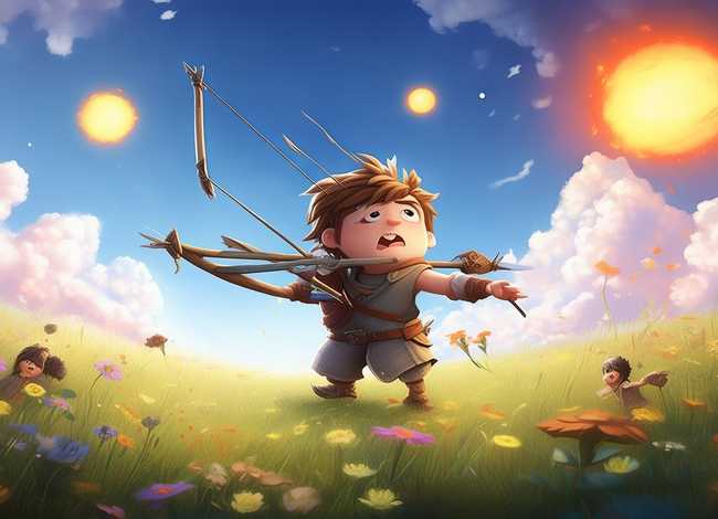 后羿射日的故事儿童版；后羿射日故事