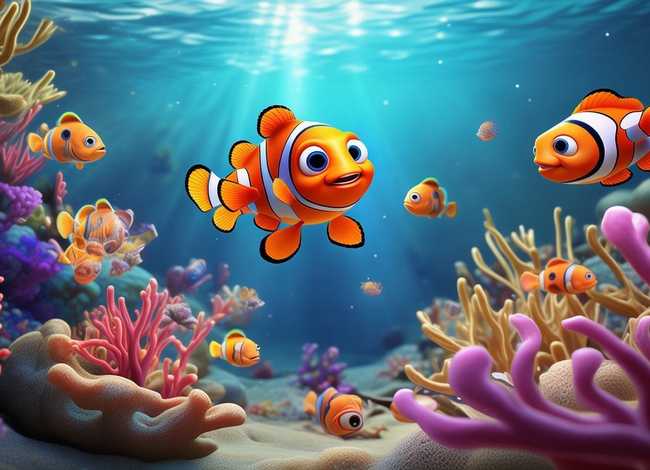 讲故事小丑鱼，关于鱼的故事