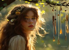 长发姑娘绘本故事、风铃草姑娘内容简介