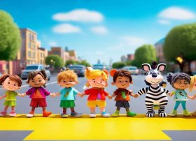 幼儿园斑马线绘本故事 - 关于过马路的绘本故事内容