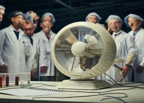 风扇小故事；早年有一个传说电风扇替代专用检测设备的笑话