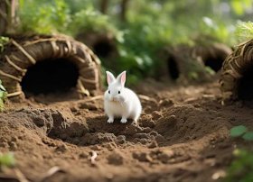 儿童讲故事小兔子拔萝卜的故事；儿童小故事小兔子三个洞的家狡兔三窟