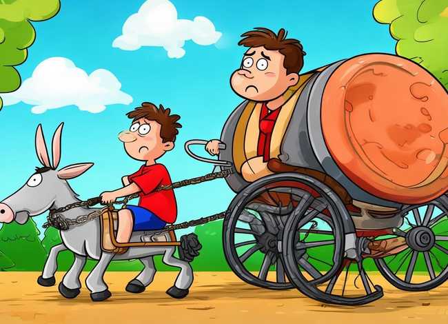 南辕北辙绘本故事 - 儿童寓言绘本故事
