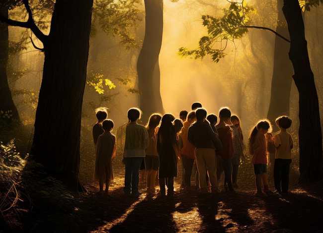 含沙射影儿童故事、含沙射影的故事