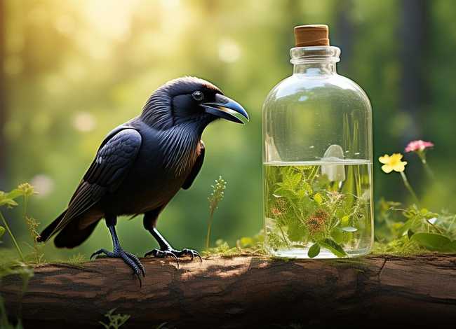 播放幼儿故事乌鸦喝水 少儿故事乌鸦喝水