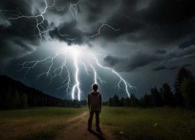 打雷闪电儿童故事；打雷闪电是一种自然现象,(往事回顾)