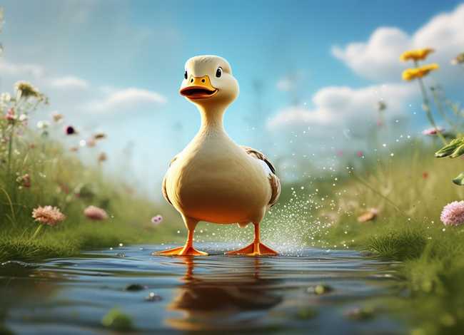 动物励志故事 动物励志故事-一条腿的鸭子