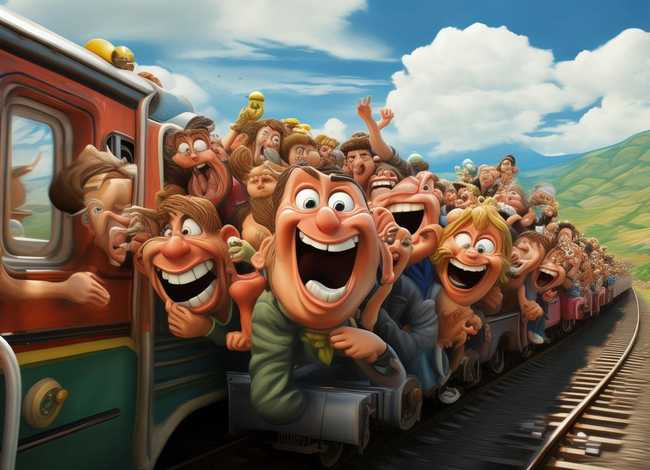 关于火车的故事简短 - 笑话段子大全-火车上的故事_笑到肚子疼_爆笑逗女朋友开心