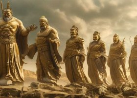 盘古开天辟地之后的神仙的顺序、盘古、伏羲、女娲、黄帝、炎帝、蚩尤、后羿