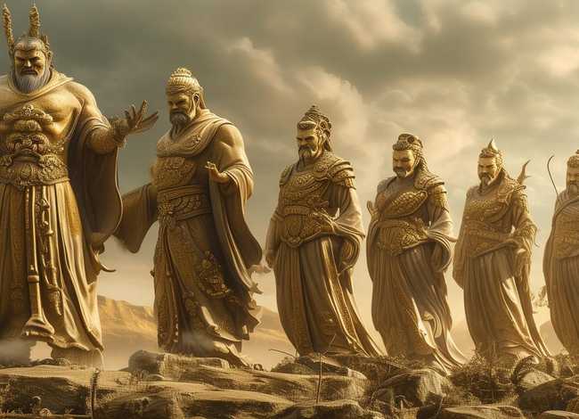 盘古开天辟地之后的神仙的顺序、盘古、伏羲、女娲、黄帝、炎帝、蚩尤、后羿,这些人物什么关系