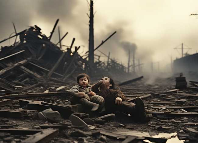 战争中的儿童惨状、1937年8月28日本侵略者轰炸上海的火车站 战争中的儿童惨状、1937年8月28日本侵略者轰炸上海的火车站