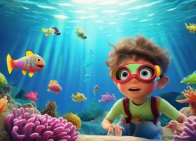 儿童海底探险故事 关于海底的动画片