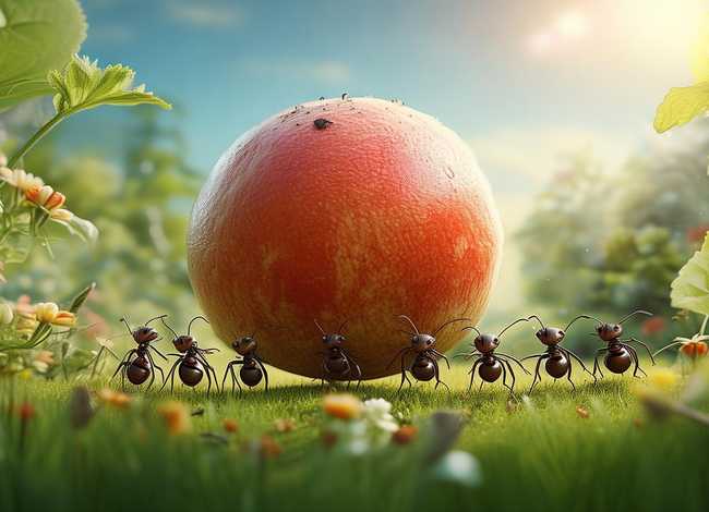 小蚂蚁和大西瓜的故事 幼儿园绘本故事《蚂蚁和西瓜》 小蚂蚁和大西瓜的故事 幼儿园绘本故事《蚂蚁和西瓜》