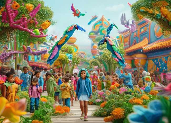 儿童故事鹦鹉王国、中国所有大型游乐场 儿童故事鹦鹉王国、中国所有大型游乐场