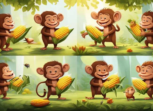 猴子掰玉米的故事在线听 猴子掰玉米的故事告诉什么道理 猴子掰玉米的原文