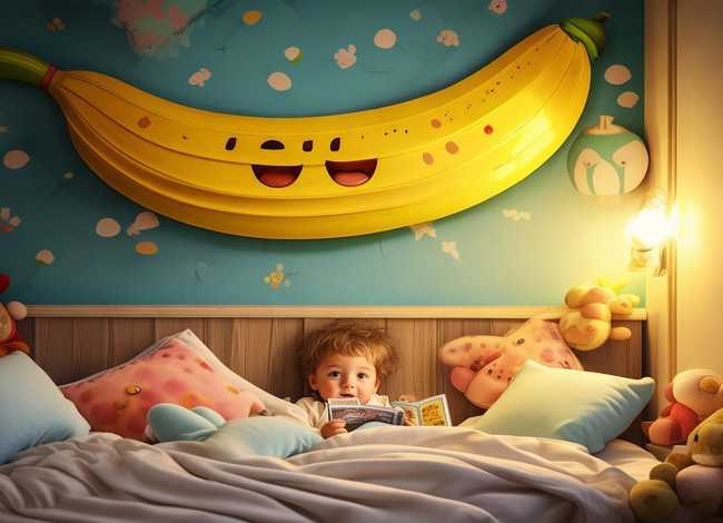 超大的香蕉儿童睡前故事，睡前温馨儿童故事
