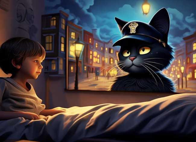 睡前故事黑猫警长的故事（儿童睡前故事黑猫警长）