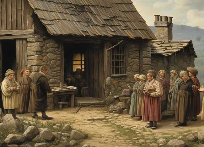 古代故事的画 - 简单民间故事怎么画