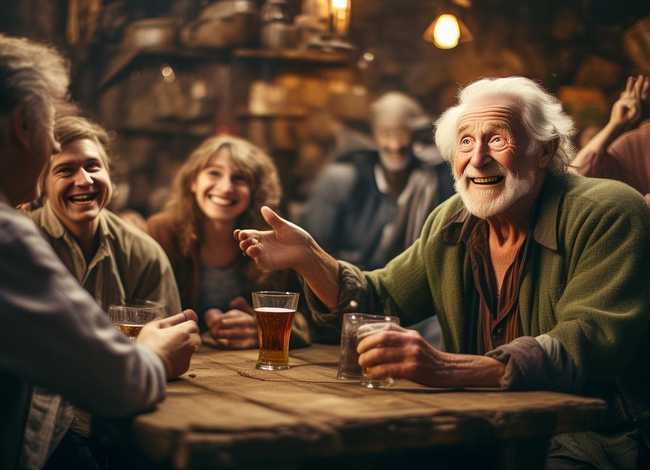 糟老头子段子 - 酒桌上的幽默段子笑话