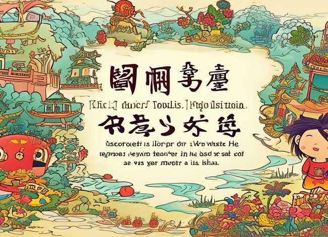 儿童插画故事 传统典故儿童成语故事插画图片