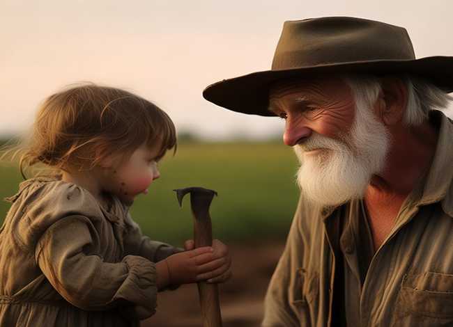 儿童悯农的故事情节，锄禾和悯农是一首诗吗