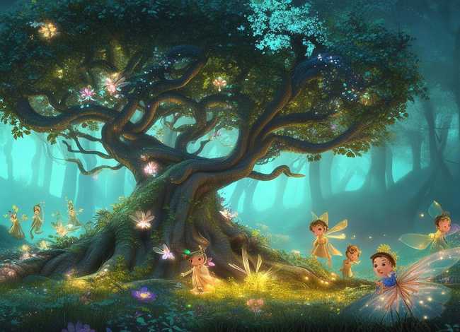 神奇的许愿树绘本故事（小花仙第一季每一集的名字）