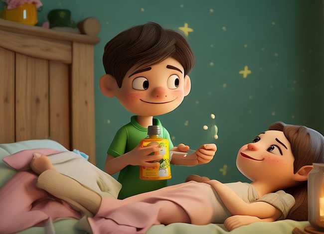 儿童自觉吃药的故事（哄女朋友吃药的小故事）