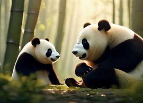 熊猫的故事简短、一年级文字故事