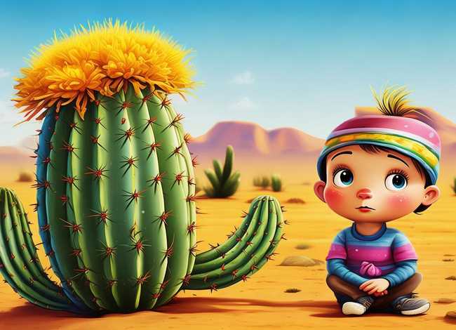 沙漠仙人掌的儿童故事 - 关于仙人掌的小故事要短点的