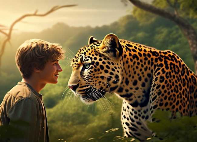 豹的故事视频、Leopold and Leopard(利奥波德与豹子)