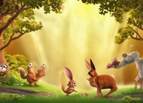 以森林为主题幼儿故事（森林小动物童话故事）