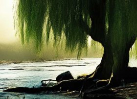 柳树 故事、有关“河堤柳”的传说是什么