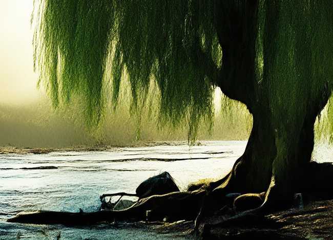 柳树 故事、有关“河堤柳”的传说是什么