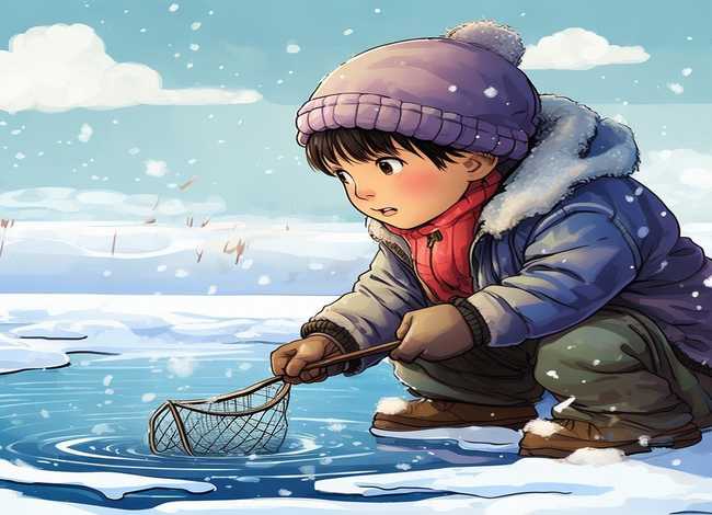 免费带拼音小故事（少儿故事卧冰求鲤加注拼音）