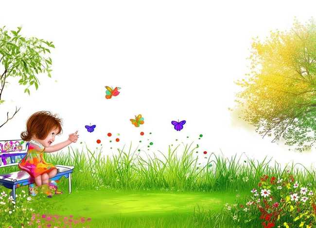 幼儿春天的故事简笔画 立夏简笔画方法