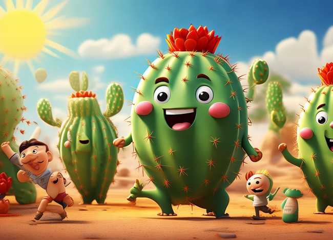 关于仙人掌的小故事或儿歌（亲子快乐儿歌·植物歌目录）