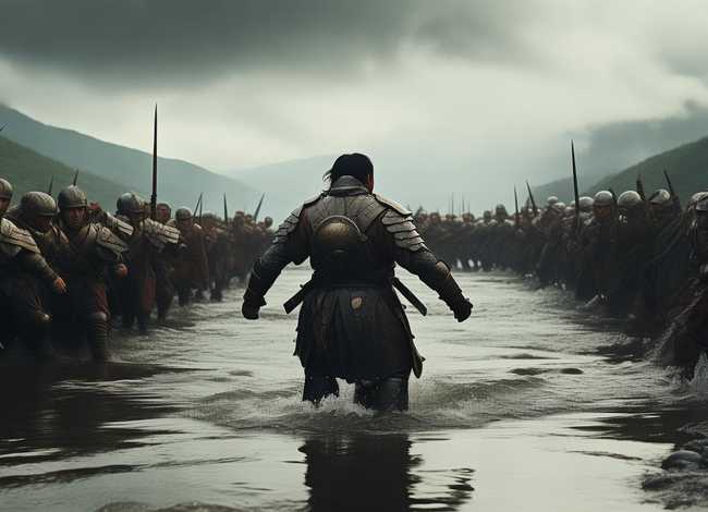 背水一战的故事简短一点；背水一战的故事