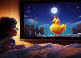 小鸡的故事睡前故事视频 勇敢的小鸡故事睡前故事