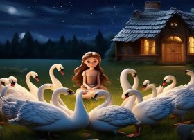 十二个野天鹅睡前故事（儿童童话故事大全短篇）