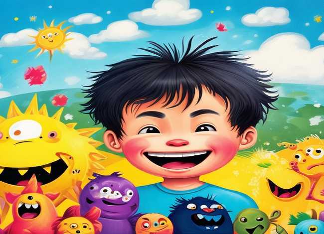 快乐的我绘本故事 中文绘本分享《我得情绪小怪兽》