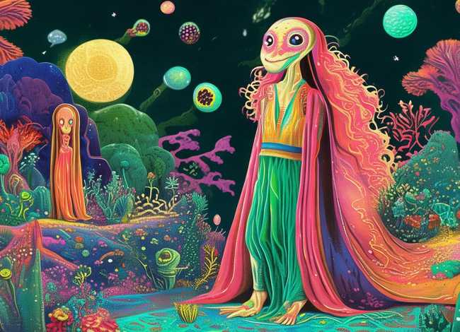 绘本插画图片大全，来自O星球人们创造的艺术,你见过吗