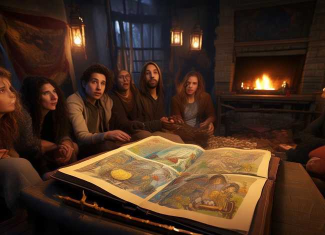 讲故事场景画 - 什么是叙事性