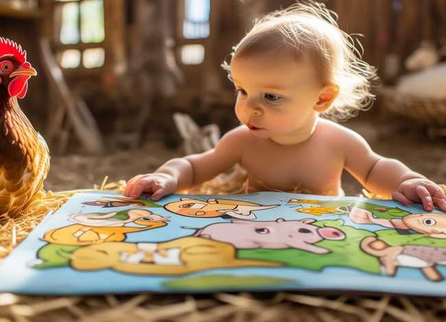 儿童故事母鸡孵蛋、幼儿智能开发·拉拉书-农场动物内容简介