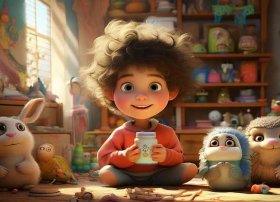 小朋友吃药的故事，儿童童话故事