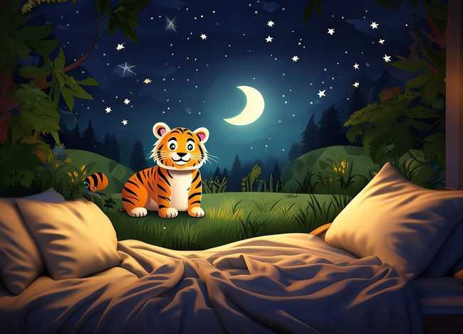 老虎故事儿童睡前故事，老虎的故事儿童睡前故事 关于老虎的睡前故事