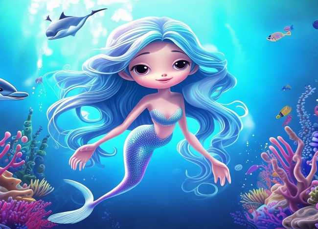 美人鱼故事视频小朋友能看的 - 安徒生童话里的美人鱼故事人物
