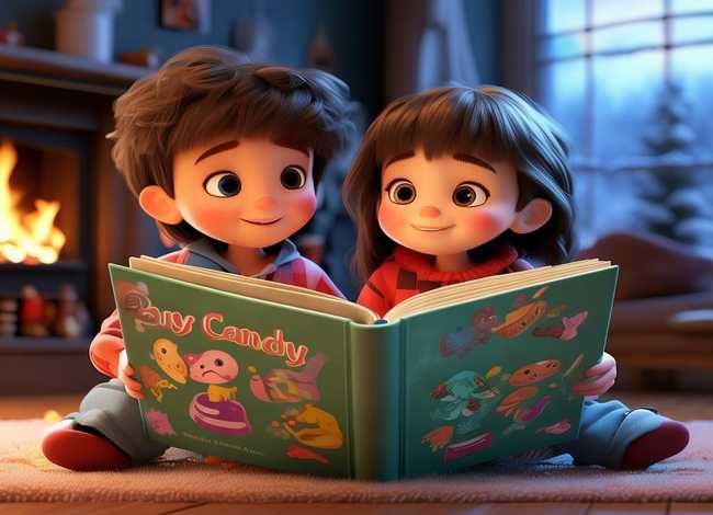 买糖果绘本故事完整版（适合一二年级学生看的绘本）