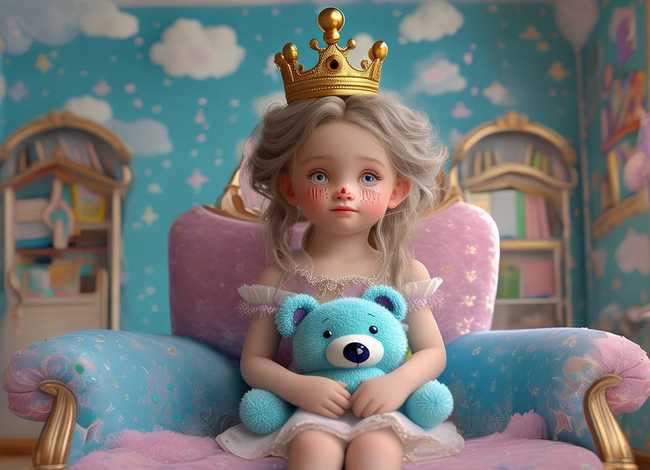 适合爱哭的孩子的故事 儿童绘本故事《爱哭公主》